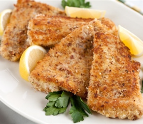 Baked Fish with Crusted Topping