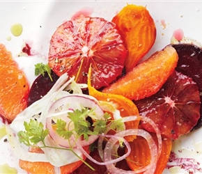 Orange & Beetroot Salmon Salad